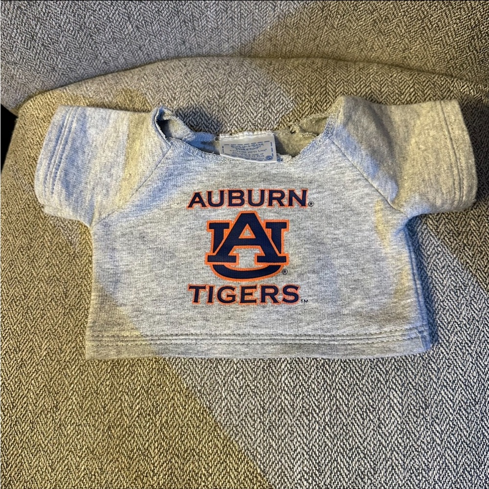 BABW Build A Bear Workshop Auburn University Gray Orange NCAA RARE HTF Sports